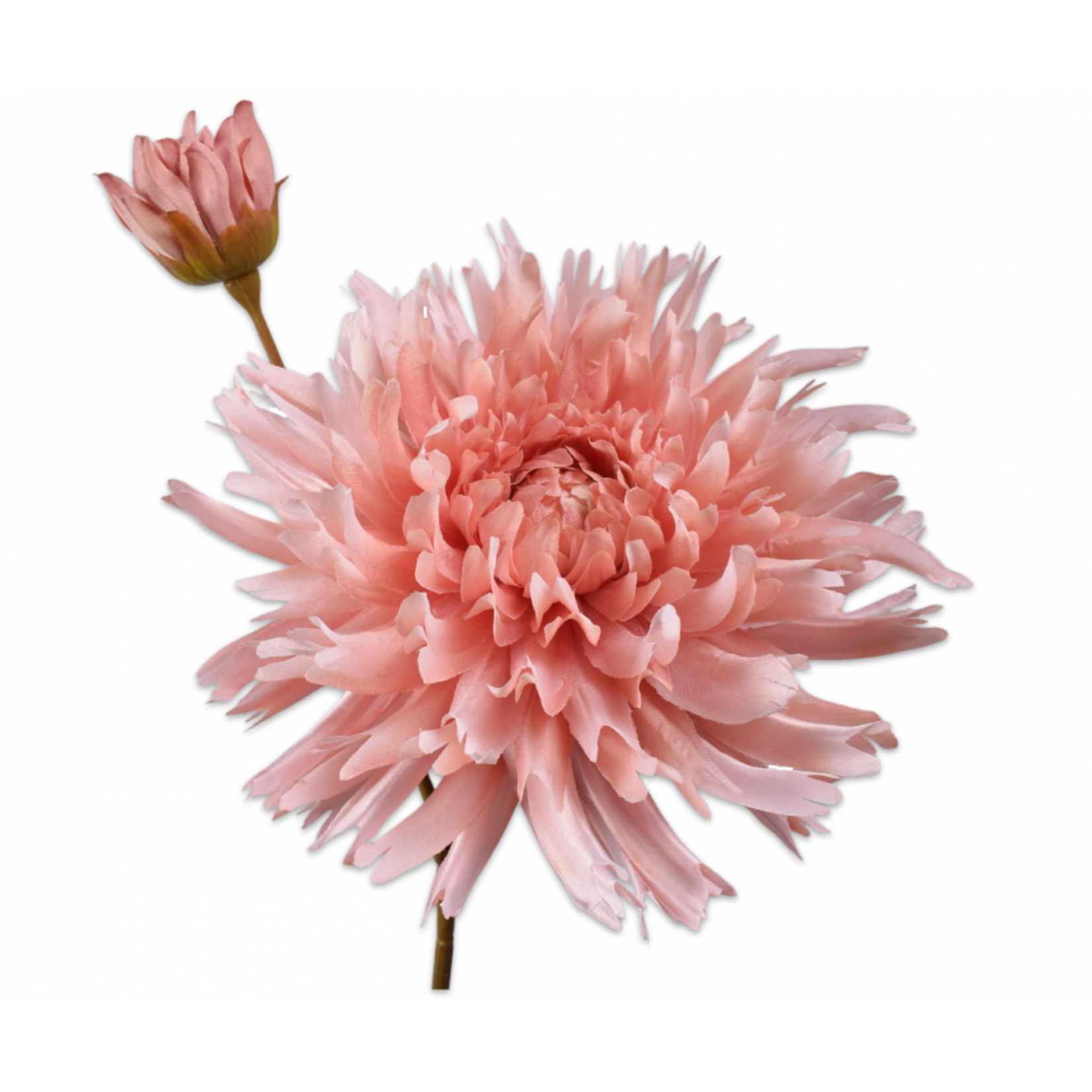 Silk-ka Tige de Chrysanthème Rose | 78cm