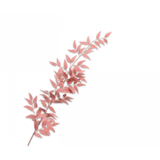 SILK-KA Branche Ruscus Pêche | 112cm