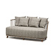 GOMMAIRE Outdoor | Organic Living Lounge Carol 2-Sitzer | Teak Naturgrau
