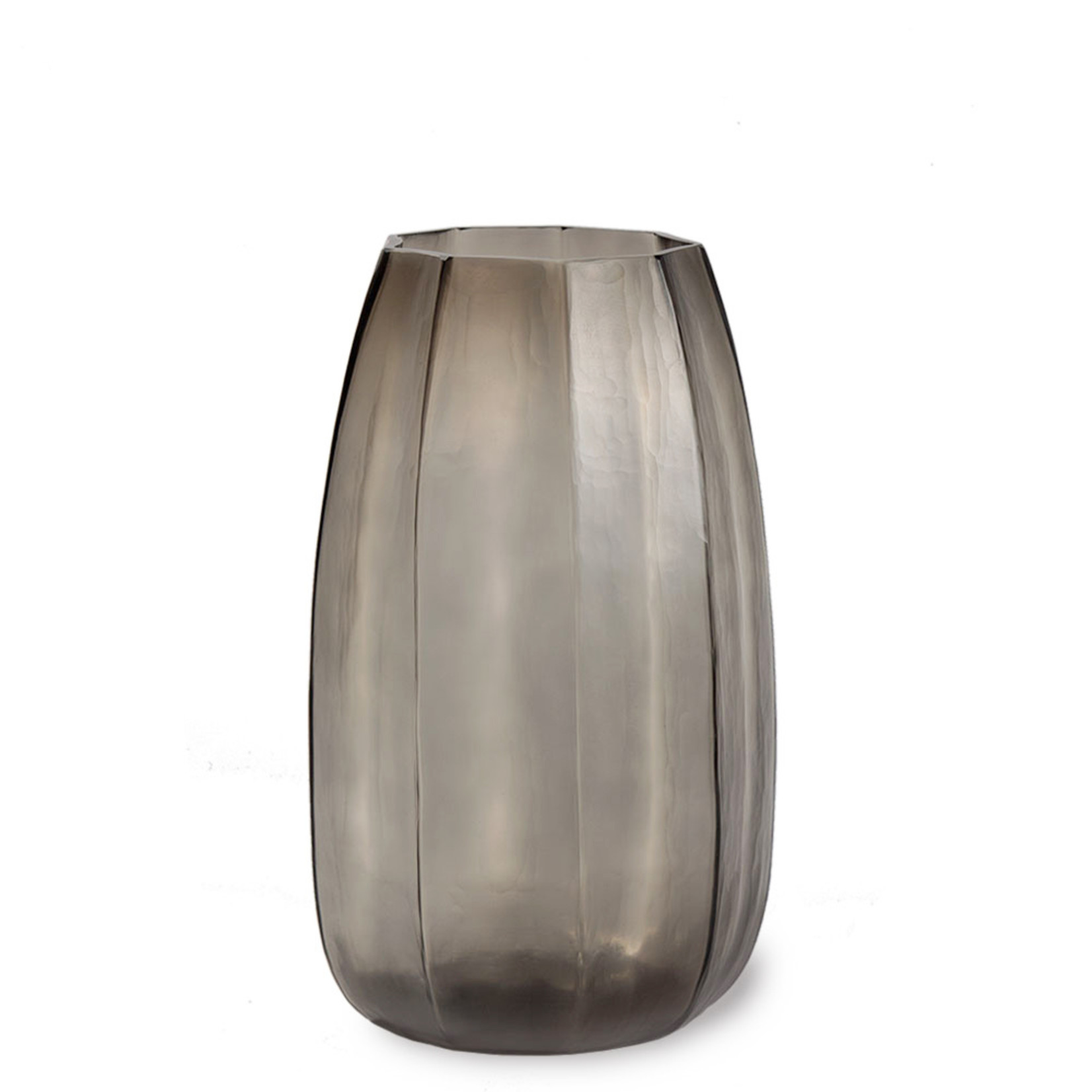 Guaxs Vase Koonam XL | Smoke Gray / Dark Grey