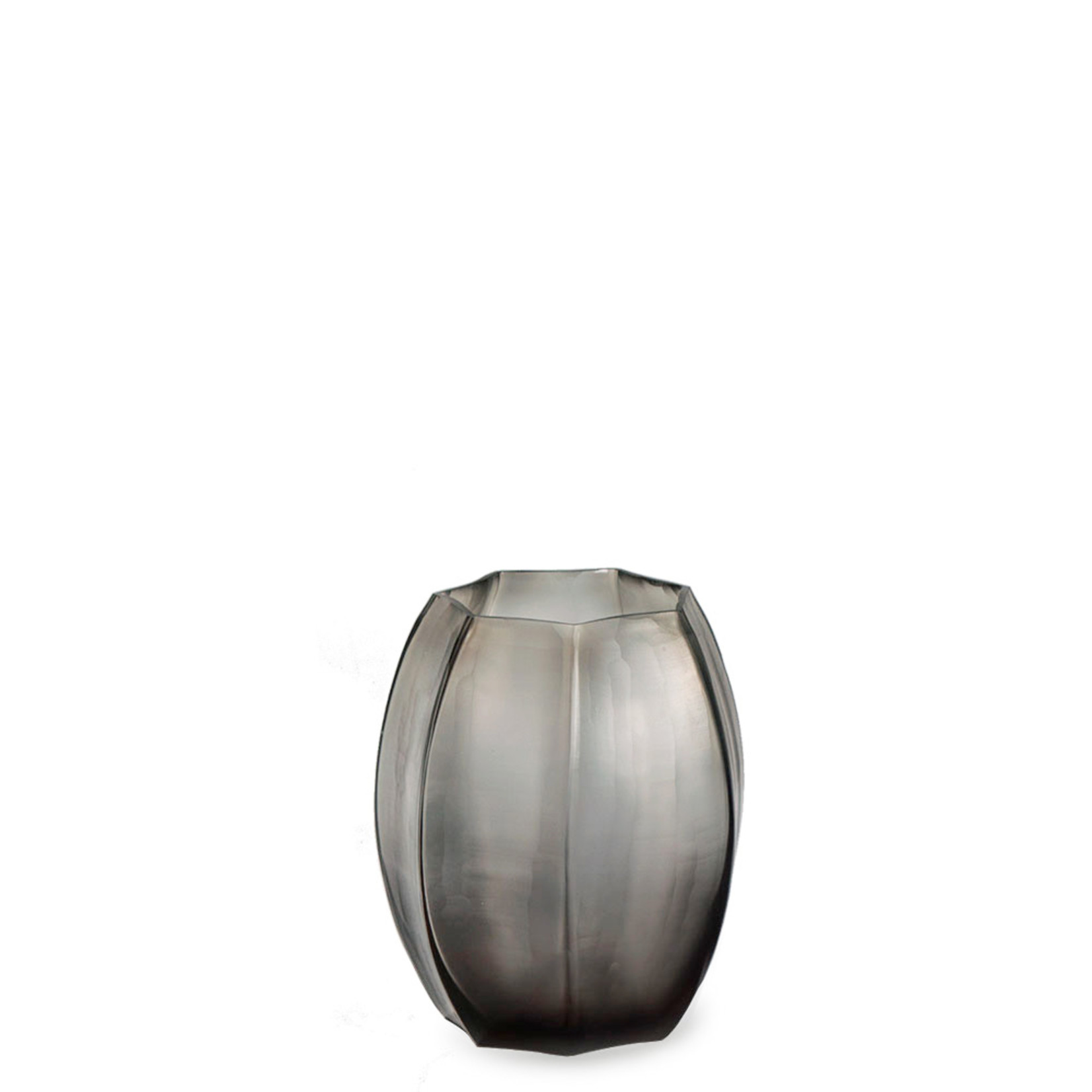 Guaxs Vase Koonam S | Smoke Gray / Dark Grey