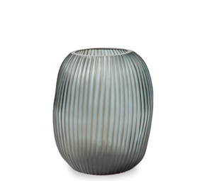 Guaxs Vase Nagaa L | Indigo / Gris fumé