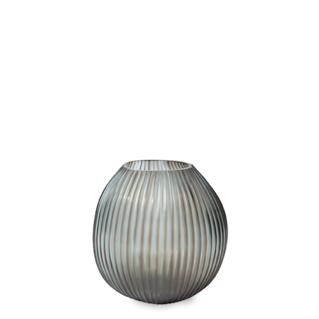Guaxs Vase Nagaa M | Indigo / Gris fumée