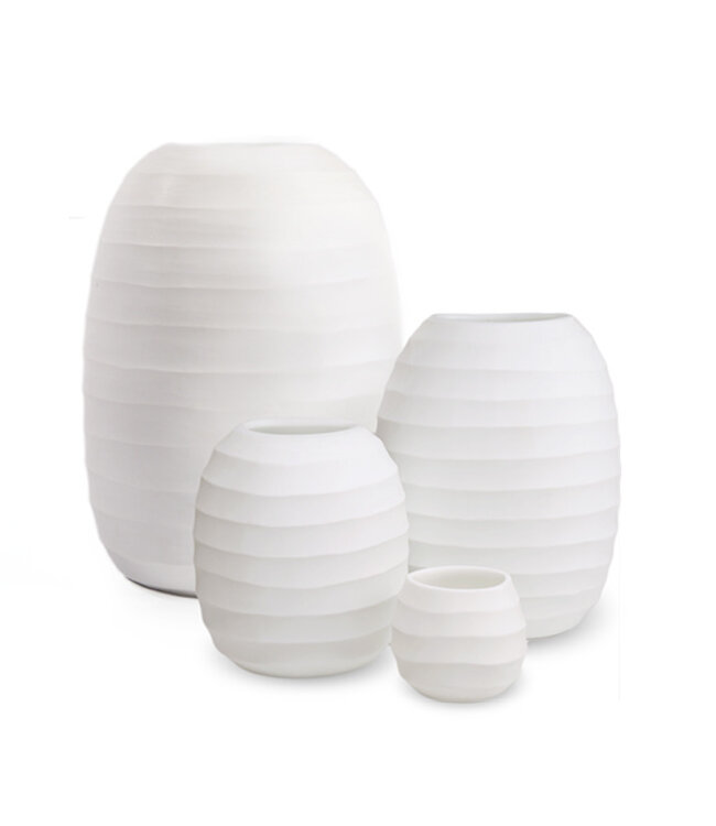 Guaxs Riesige Bauchvase | Opal