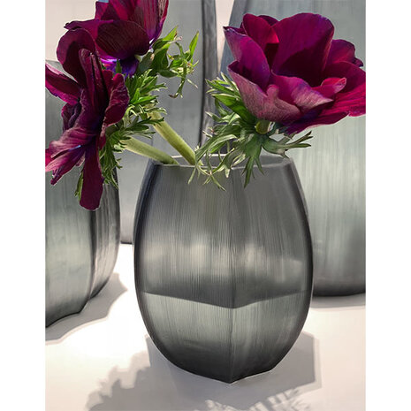 Guaxs Koonam S Vase | Dark Grey