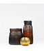 Guaxs Hohe Vase Mathura | Butterbraun