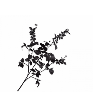 SILK-KA Bladtak Zwart | 127 cm