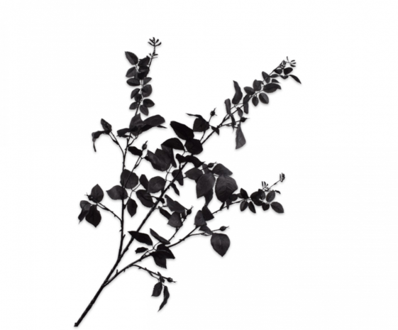 SILK-KA Feuille Branche Noir | 127cm SILK-KA Feuille Branche Noir | 127cm