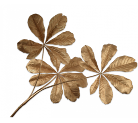 SILK-KA Foglia Ramo Oro | 117 cm SILK-KA Foglia Ramo Oro | 117 cm