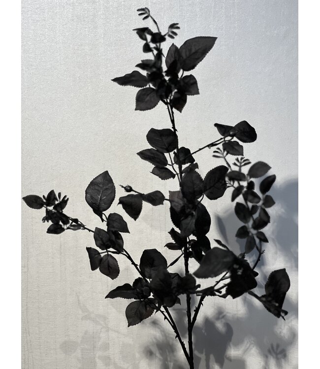 SILK-KA Leaf Branch Black | 127 cm