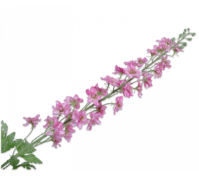 SILK-KA Branche de delphinium rose | 116cm SILK-KA Branche de delphinium rose | 116cm