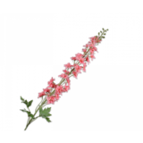 SILK-KA Tige de delphinium rose | 127cm