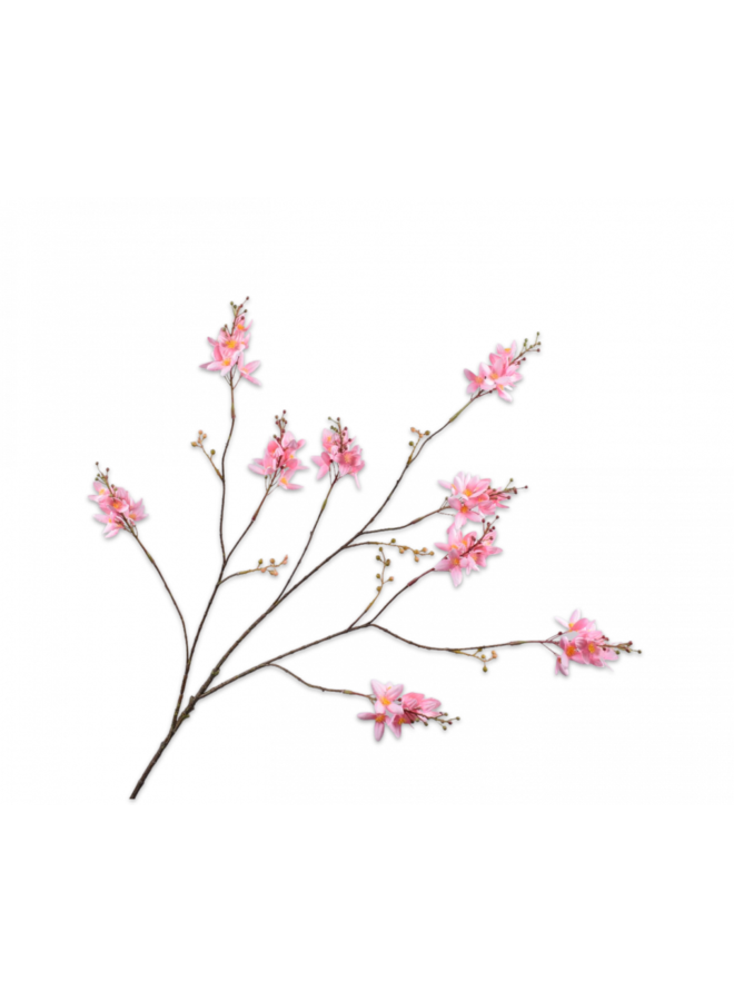Forsythia Branch Pink LT | 104cm