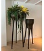 POLDR Design Beine Topf L | Rohbronze