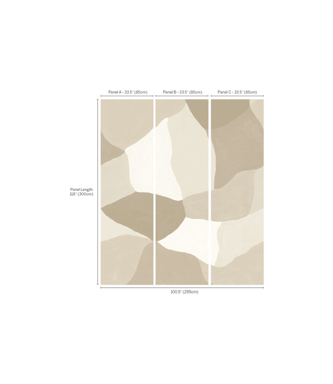 Kirkby Design Wallcoverings Vol.1 | Studio Wall Mural Chalk