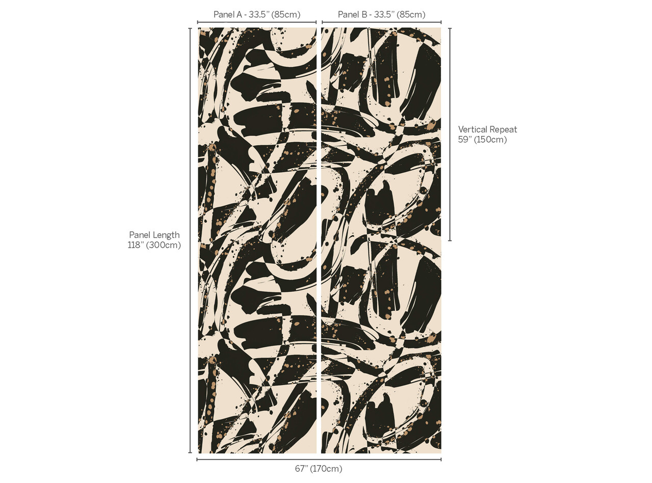 Kirkby Design Wandbeläge Band 1 | Vandalen-Wandbild Monochrom Kirkby Design Wandbeläge Band 1 | Vandalen-Wandbild Monochrom