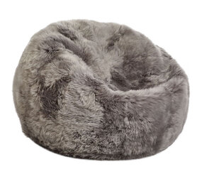 Natures Collection Zitzak Schapenvacht | New Zealand Longwool Light Grey 92x93 Natures Collection Zitzak Schapenvacht | New Zealand Longwool Light Grey 92x93