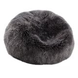 Natures Collection Beanbag Sheepskin | New Zealand Longwool Steel 73x74