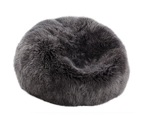 Natures Collection Zitzak Schapenvacht | New Zealand Longwool Steel 73x74 Natures Collection Zitzak Schapenvacht | New Zealand Longwool Steel 73x74