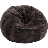 Natures Collection Sitzsack Schaffell | Neuseeländischer Kurzwoll-Cappuccino 73x74