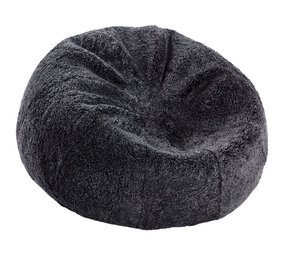 Natures Collection Zitzak Schapenvacht | New Zealand Shortwool Anthracite 92x93 Natures Collection Zitzak Schapenvacht | New Zealand Shortwool Anthracite 92x93