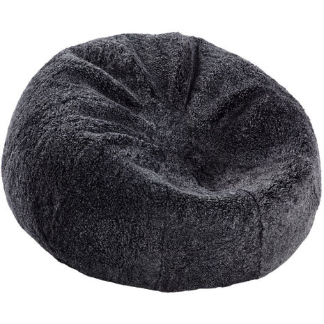 Natures Collection Beanbag Sheepskin | New Zealand Shortwool Anthracite 92x93 Natures Collection Beanbag Sheepskin | New Zealand Shortwool Anthracite 92x93