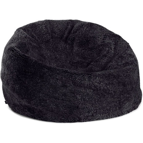 Natures Collection Beanbag Sheepskin | New Zealand Shortwool Black 92x93 Natures Collection Beanbag Sheepskin | New Zealand Shortwool Black 92x93