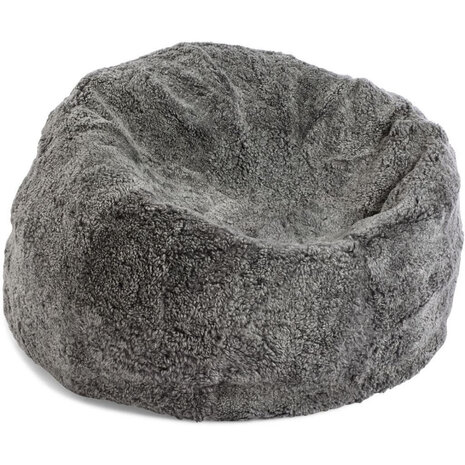 Natures Collection Beanbag Saueskinn | New Zealand Shortwool Graphite 92x93 Natures Collection Beanbag Saueskinn | New Zealand Shortwool Graphite 92x93