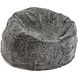 Natures Collection Pouf en peau de mouton | Nouvelle-Zélande Shortwool Graphite 92x93 Natures Collection Pouf en peau de mouton | Nouvelle-Zélande Shortwool Graphite 92x93