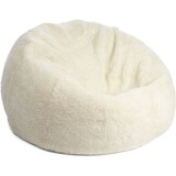 Natures Collection Beanbag Sheepskin | New Zealand Shortwool Ivory 92x93