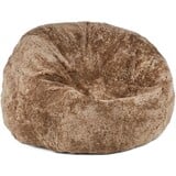 Natures Collection Beanbag Sheepskin | New Zealand Shortwool Taupe 92x93
