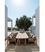 GOMMAIRE Outdoor Meubels | Organic Living Low Table Carlo | Reclaimed Teak Natural Grey