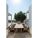 GOMMAIRE Outdoor | Organic Living Poltrona Carlo | Teak Grigio Naturale / Corda