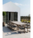 GOMMAIRE Outdoor Meubels | Organic Living Fauteuil Sally | Teck recyclé Gris naturel