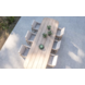 GOMMAIRE Outdoor | Organic Living Dining Table Carlo | Teak Natural Grey