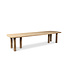 GOMMAIRE Outdoor Meubels | Organic Living Tavolo da pranzo Carlo | Teak grigio naturale