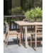 GOMMAIRE Outdoor Meubels | Organic Living Mesa rectangular Dennis grande | Teca reciclada gris natural