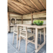 GOMMAIRE Outdoor | Organic Living Barbord Dennis Lite | Gjenvunnet teak naturgrå