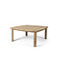 GOMMAIRE Outdoor Meubels | Organic Living Tavolo quadrato Miguel | Teak grigio naturale