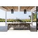 GOMMAIRE Outdoor | Organic Living Mesa Maximus | Teca gris natural