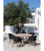 GOMMAIRE Outdoor Meubels | Organic Living Round Table Anton Large | Reclaimed Teak Natural Grey