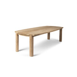 GOMMAIRE Outdoor Meubels | Organic Living BordMiguel | Teak Naturgrå
