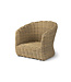 GOMMAIRE Outdoor Meubels | Organic Living Sillón cómodo con diseño felino | Mimbre natural CL PE