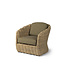 GOMMAIRE Outdoor Meubels | Organic Living Sillón cómodo con diseño felino | Mimbre natural CL PE