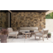 GOMMAIRE Outdoor | Organic Living 1-seters Mario | Teak Naturgrå / Tau
