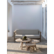 GOMMAIRE Outdoor | Organic Living 2-Sitzer Kopenhagen | Teak Naturgrau