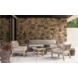 GOMMAIRE Outdoor | Organic Living Mario de 2 plazas | Teca gris natural / Cuerda