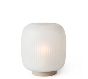 Guaxs GUAXS Lantaarn Villeta L | Sandstone / Glass Clear