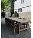 GOMMAIRE Outdoor Meubels | Organic Living Bord Jacob Stor | Gjenvunnet teak naturgrå
