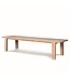 GOMMAIRE Outdoor Meubels | Organic Living Tavolo Maximus | Teak Grigio Naturale